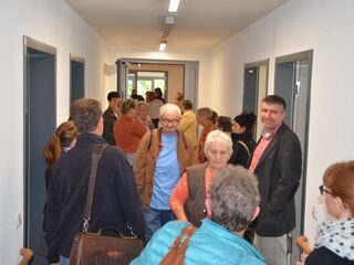 Großer Andrang im Neubau &quot;Haus Emmaus&quot; in Blankenburg