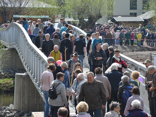 Hoffest und Eröffnung der Marienbrücke
